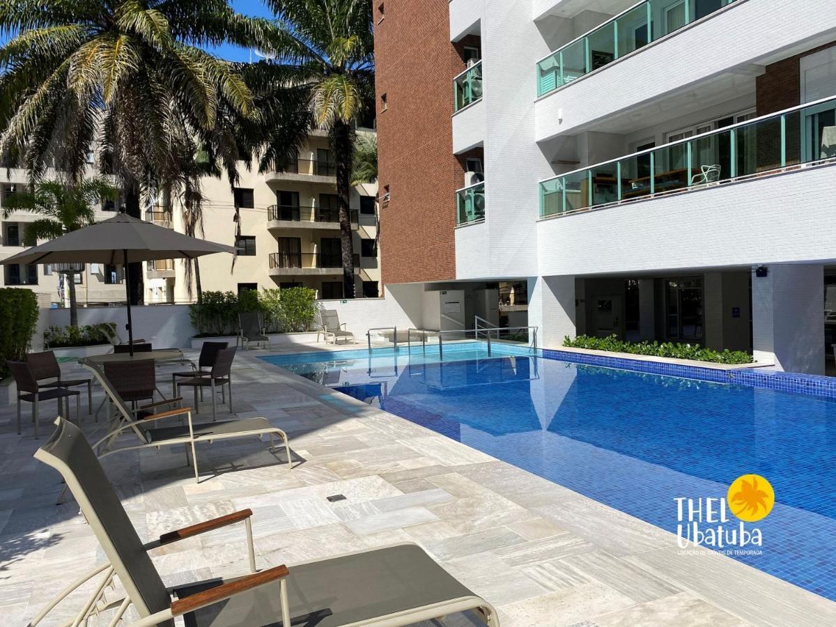 Thel Ubatuba - Localizacao Privilegiada, Muito Proximo Da Praia - Apto 28/B, Santorini - Praia Grande Buitenkant foto